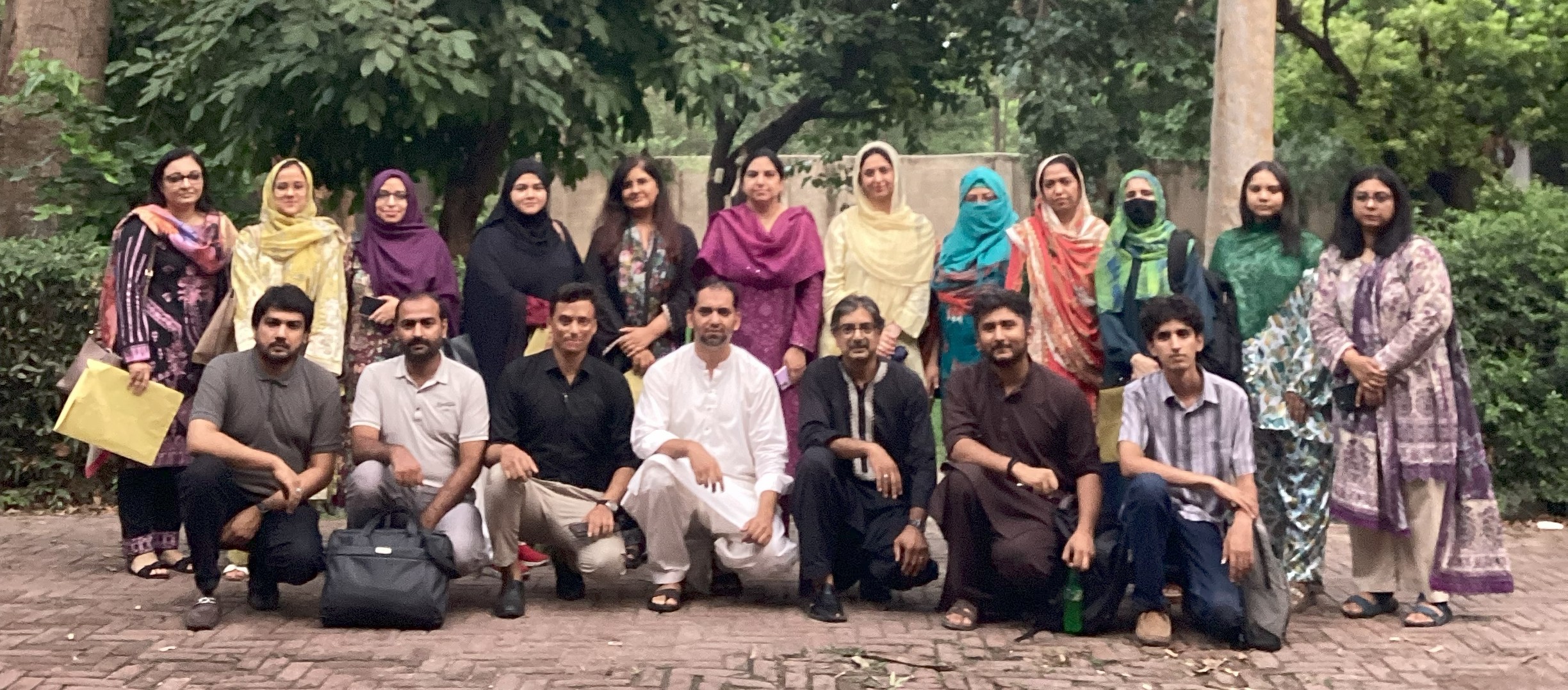 Adeel Ahmad conducting a workshop