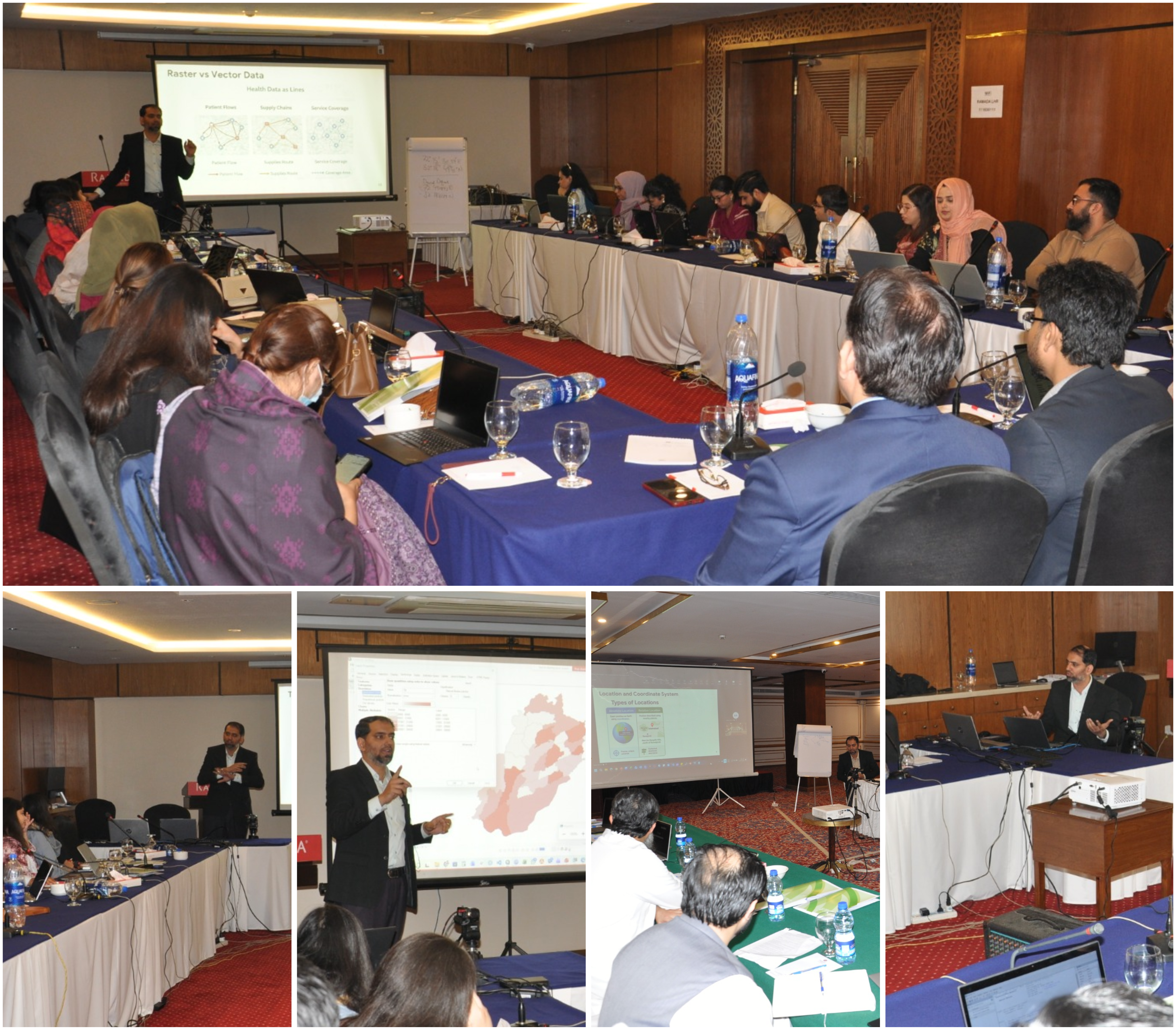 Adeel Ahmad conducting a workshop